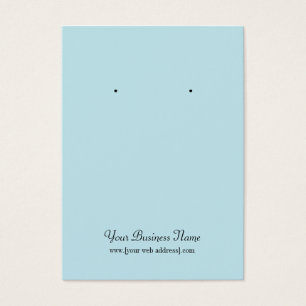 Polvo Blue Plain Tarjeta de conexión simple Person