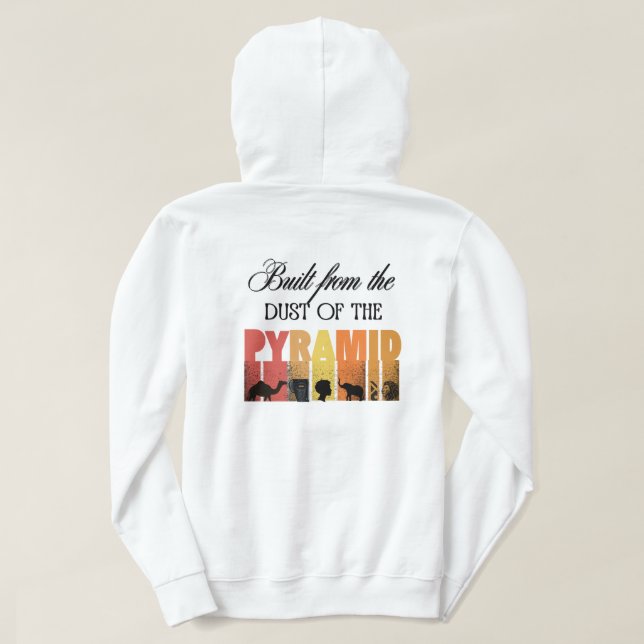 Polvo de la Pirámide | Sudadera con Capucha para A (Reverso del diseño)