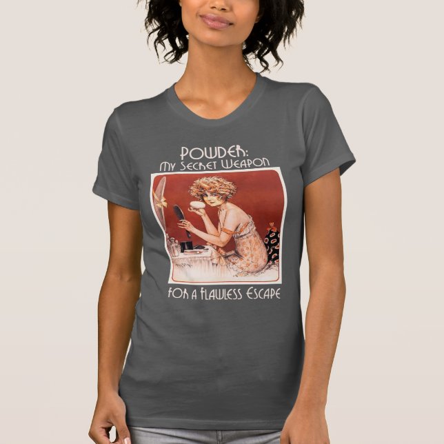 Polvo: La camiseta de mi mujer arma secreta (Anverso)