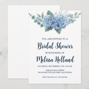 polvorientas invitaciones a la ducha de novias azu