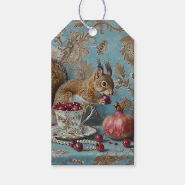 Pomegranate - Etiqueta de regalo (Anverso)