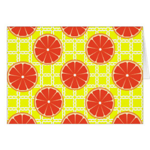 Pomelos brillantes del verano en cuadrados