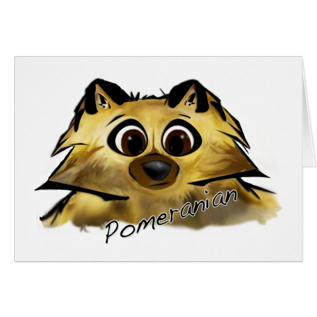 Pomeranian (Anverso (Horizontal))