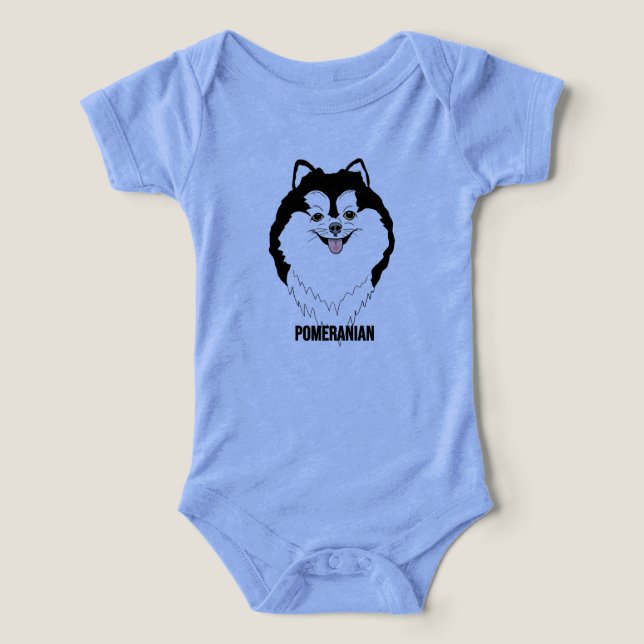 Pomeranian T-Shirt (Diseño delantero )
