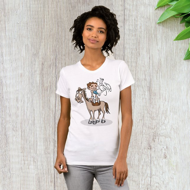 Pommel Horse Gymnastics mujeres camiseta (Subido por el creador)