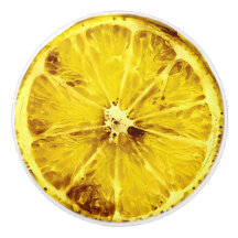 Pomo cerámico de limón