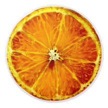 Pomo cerámico Naranja