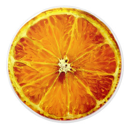 Pomo cerámico Naranja