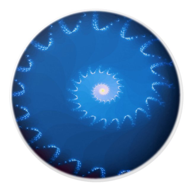 Pomo cerámico Starnight Fractal (Anverso)