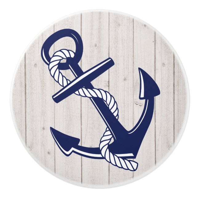 Pomo de cajón del anclaje náutico (Anverso)