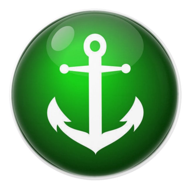 Pomo de cajón del anclaje náutico (Anverso)