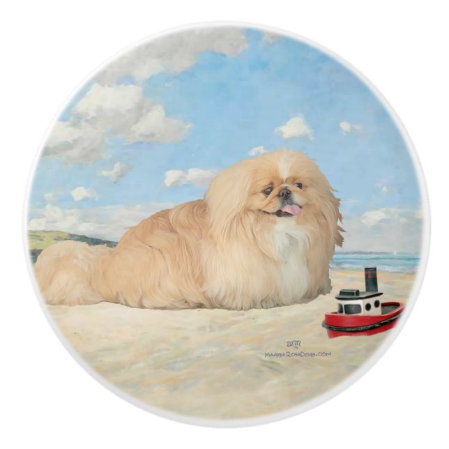 Pomo De Cerámica A orillas del mar (Anverso)