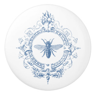 Pomo De Cerámica abeja de granja moderna