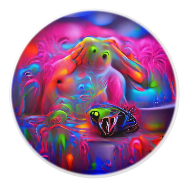 Pomo De Cerámica Ablutofobia (Anverso)