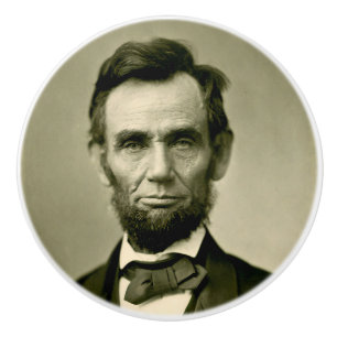 Pomo De Cerámica Abraham Lincoln presidente usa Estados Unidos