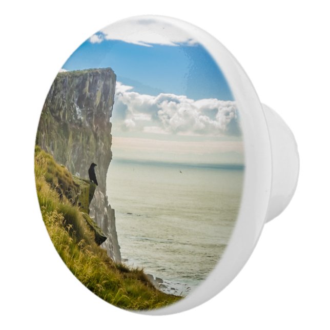 Pomo De Cerámica Acantilados de Latrabjarg, Islandia (Derecha)