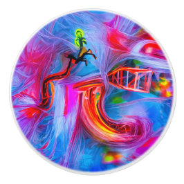 Pomo De Cerámica Acrofobia