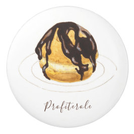 Pomo De Cerámica acuarela de Profiterole