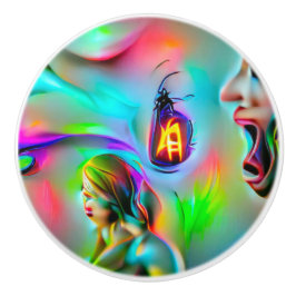 Pomo De Cerámica Acusticofobia