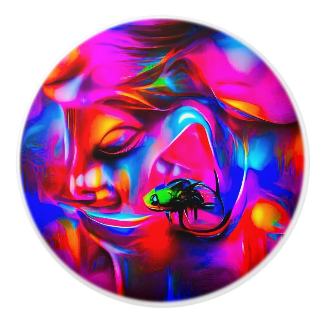 Pomo De Cerámica Acusticofobia 2 (Anverso)