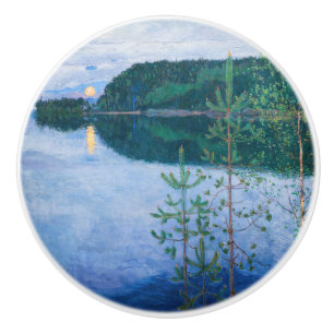 Pomo De Cerámica Akseli Gallen-Kallela - Noche de primavera