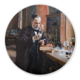 Pomo De Cerámica Albert Edelfelt - Retrato de Louis Pasteur