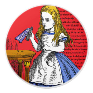 Pomo De Cerámica +{ +Alicia en el País de las Maravillas }+