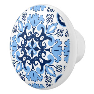 Pomo De Cerámica 💙 Alucinantes Azulejos azules