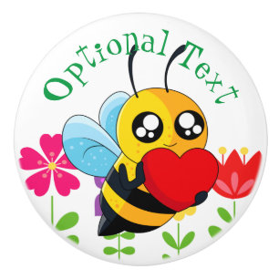 Pomo De Cerámica Amante Bee
