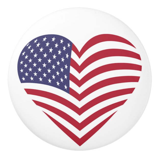 POMO DE CERÁMICA AMO A ESTADOS UNIDOS (Anverso)