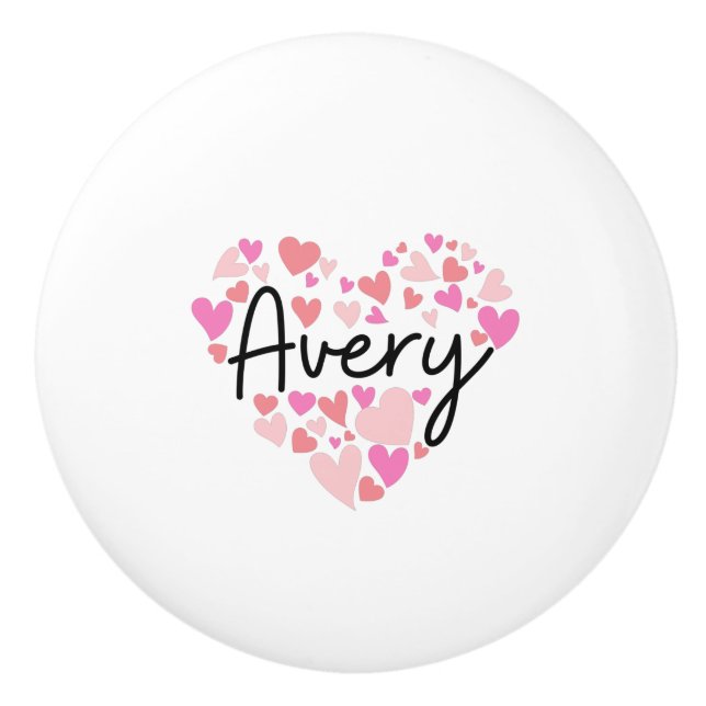 Pomo De Cerámica Amo Avery (Anverso)