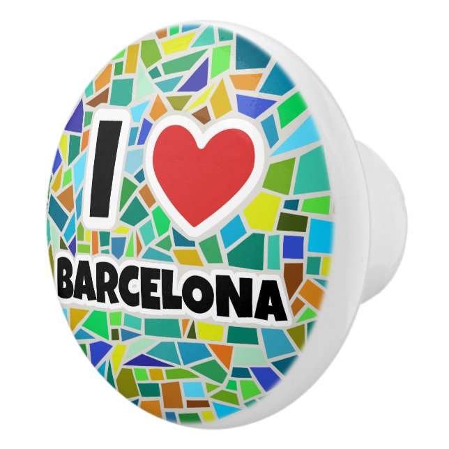 Pomo De Cerámica Amo Barcelona (Derecha)