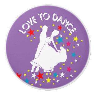 Pomo De Cerámica Amor por la danza