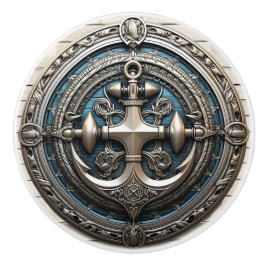 Pomo De Cerámica Anchors Aweigh Ceramic Knob