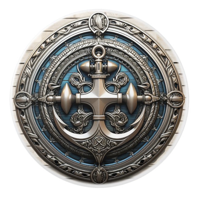 Pomo De Cerámica Anchors Aweigh Ceramic Knob (Anverso)