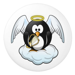 POMO DE CERÁMICA ANGEL PENGUIN