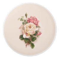 Antecedentes de rosas blancas/rosadas anticuadas