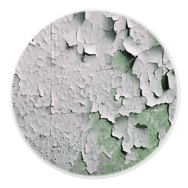 POMO DE CERÁMICA ANTIGUA PINTURA DE PEELING EN INGLATERRA (Anverso)