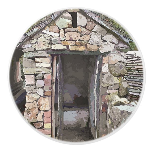 POMO DE CERÁMICA ANTIGUO INGLATERRA (Anverso)