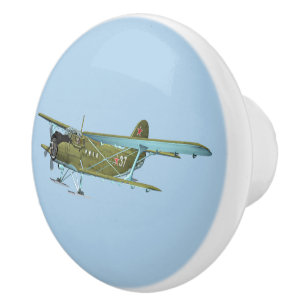 Pomo De Cerámica Antonov An-2 Knob cerámico