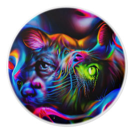 Pomo De Cerámica Antrofobia