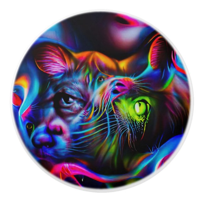 Pomo De Cerámica Antrofobia (Anverso)