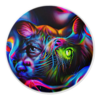 Pomo De Cerámica Antrofobia