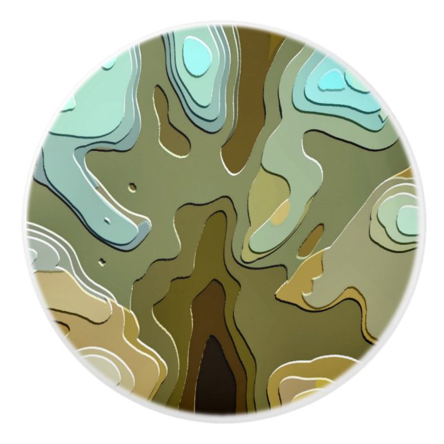 POMO DE CERÁMICA ÁRBOL (Anverso)