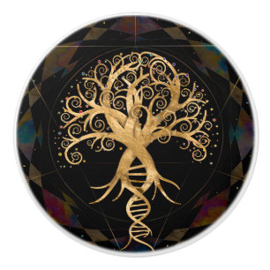 Pomo De Cerámica Árbol de la vida - Evolución