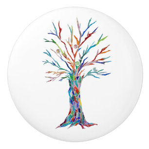 Pomo De Cerámica Árbol de vida 