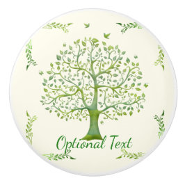 Pomo De Cerámica Árbol de vida