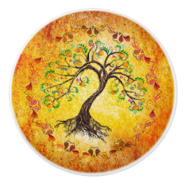 Pomo De Cerámica Árbol de vida