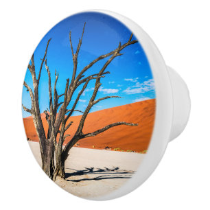 Pomo De Cerámica Árbol muerto en Deadvlei, Namibia