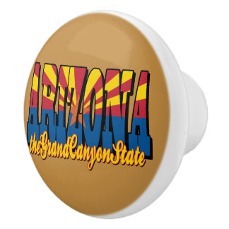 Pomo De Cerámica Arizona the Grand Canyon State